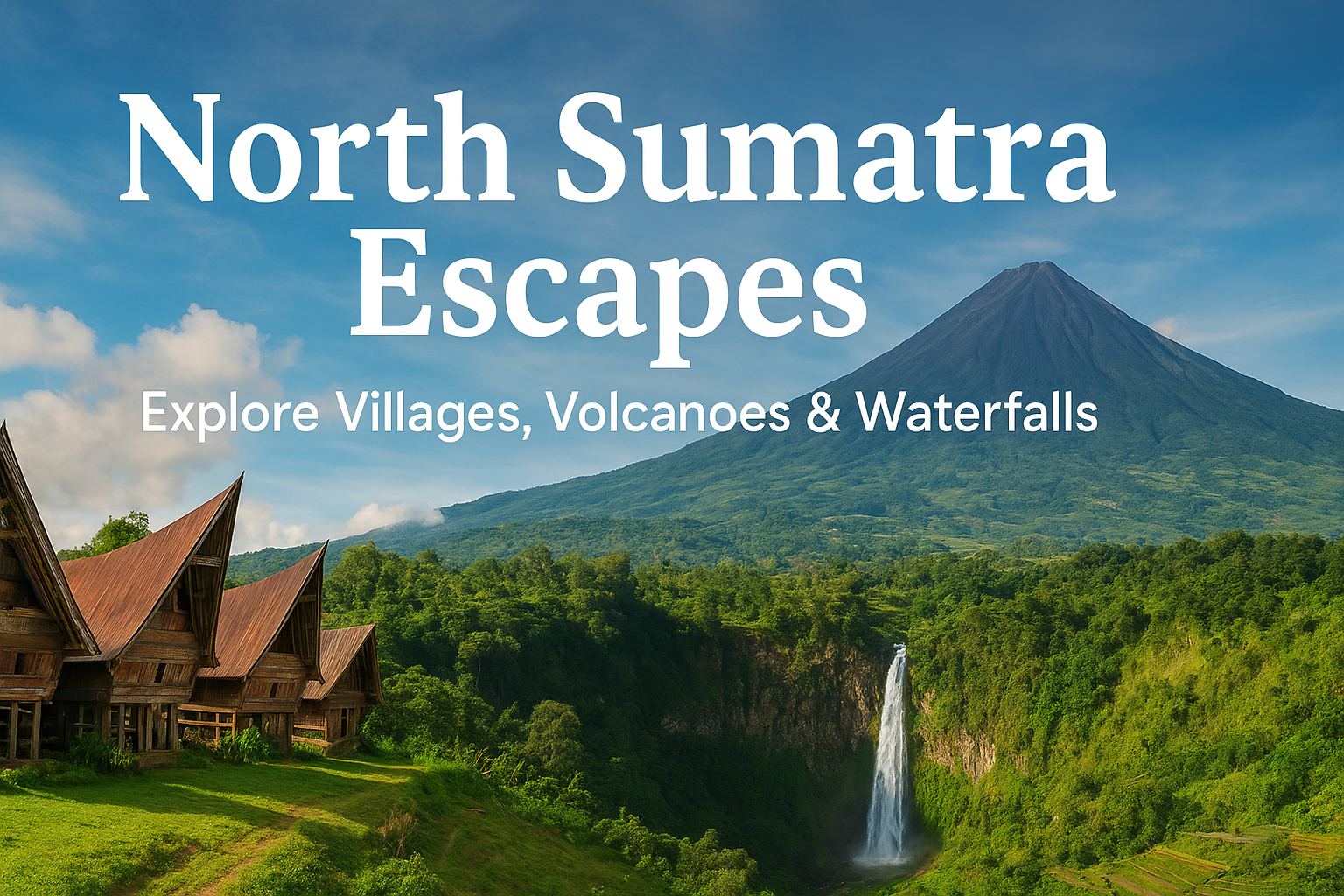 North Sumatra Escapes | Explore Villages, Volcanoes & Waterfalls